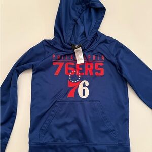 NBA Youth Blue and Red Philadelphia 76ers Shirt